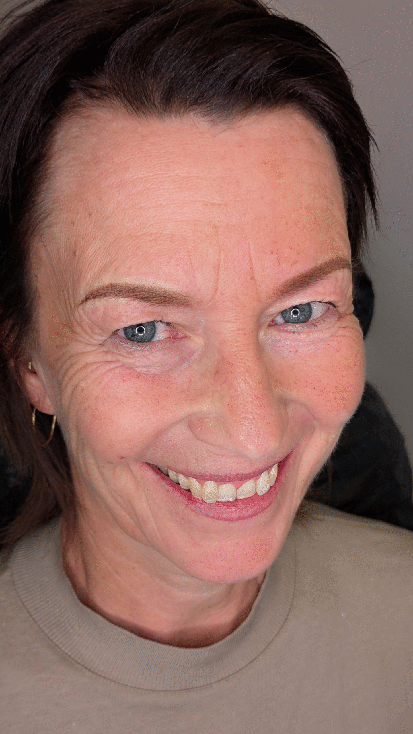 Korrektur 2te Sitzung frisch pigmentiert